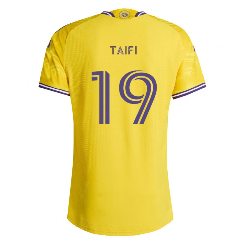 Danxen Donna Maglia Zakaria Taifi #19 Viola Giallo Kit Gara Away 2026/27 Maglietta