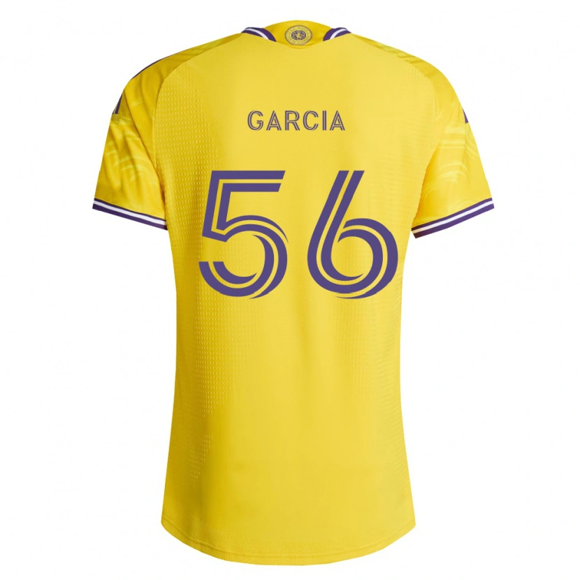 Danxen Donna Maglia Jakob Garcia #56 Viola Giallo Kit Gara Away 2026/27 Maglietta