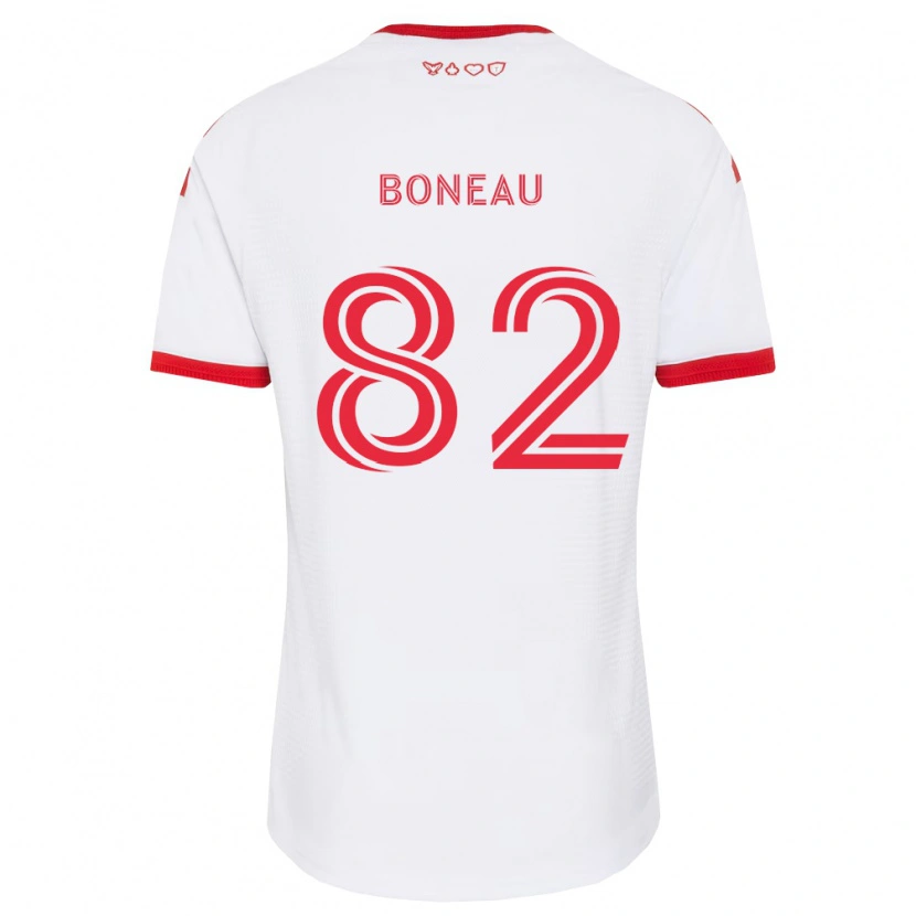 Danxen Donna Maglia Bryce Boneau #82 Bianco Rosso Nero Kit Gara Away 2026/27 Maglietta
