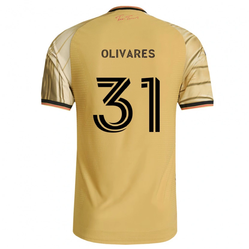 Danxen Donna Maglia Christian Olivares #31 Marrone Giallo Nero Kit Gara Away 2026/27 Maglietta