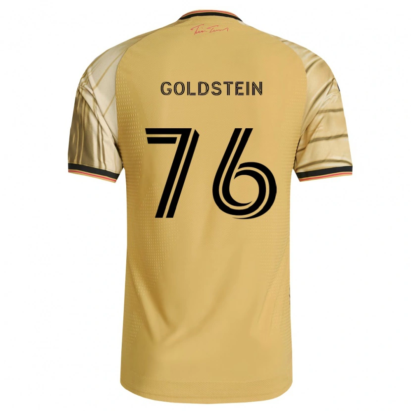 Danxen Donna Maglia Sam Goldstein #76 Marrone Giallo Nero Kit Gara Away 2026/27 Maglietta
