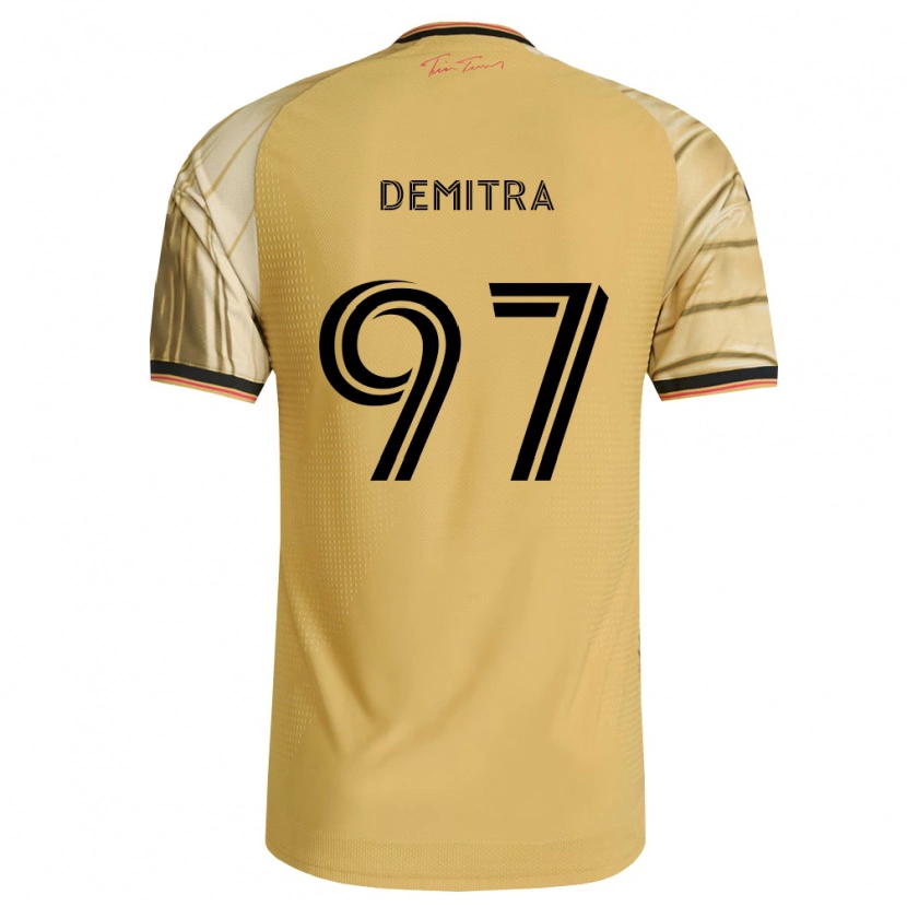 Danxen Donna Maglia Lucas Demitra #97 Marrone Giallo Nero Kit Gara Away 2026/27 Maglietta