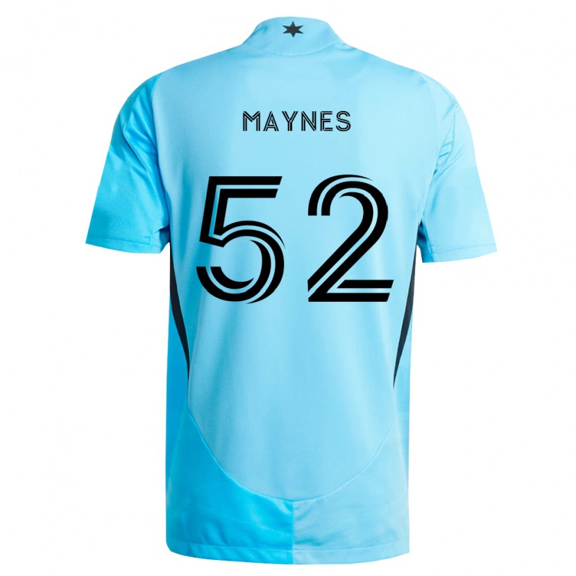 Danxen Donna Maglia Sullivan Maynes #52 Azzurro Chiaro Nero Kit Gara Away 2026/27 Maglietta