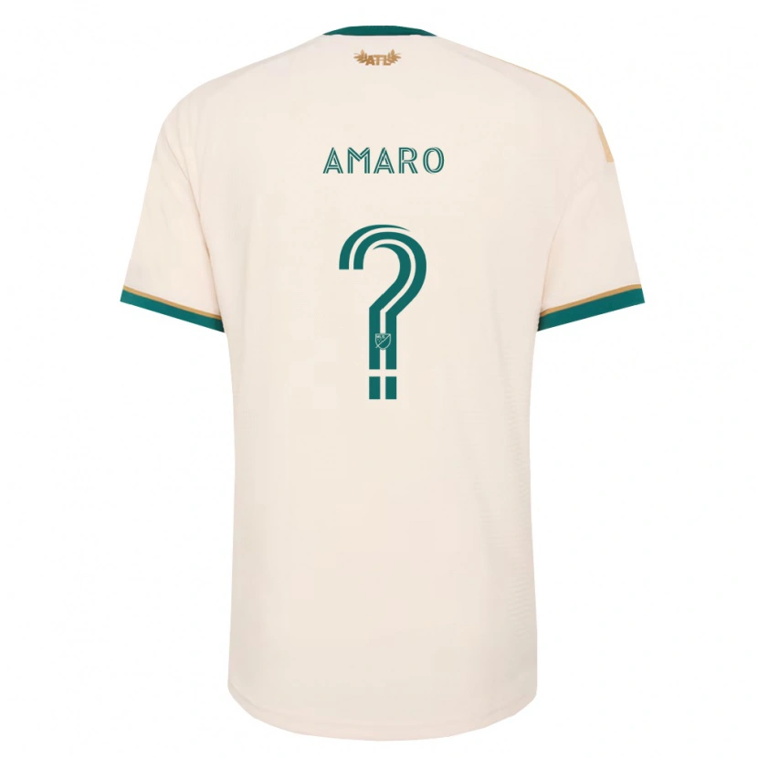 Danxen Donna Maglia Mauricio Amaro #0 Verde Champagne Kit Gara Away 2026/27 Maglietta