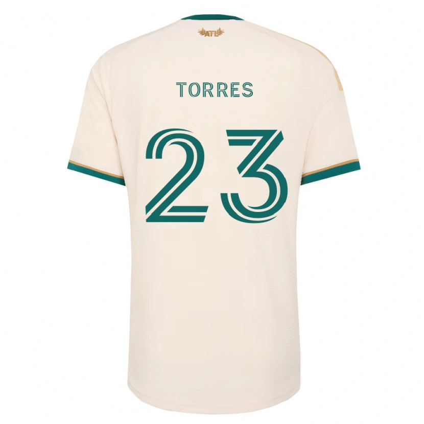 Danxen Donna Maglia Adyn Torres #23 Verde Champagne Kit Gara Away 2026/27 Maglietta