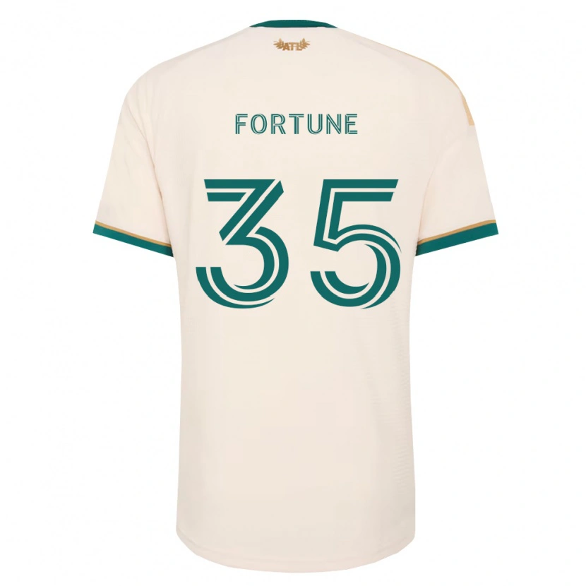 Danxen Donna Maglia Ajani Fortune #35 Verde Champagne Kit Gara Away 2026/27 Maglietta