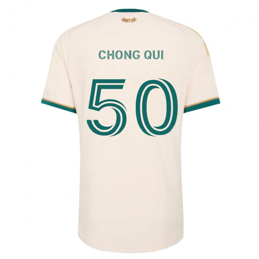 Danxen Donna Maglia Dominik Chong Qui #50 Verde Champagne Kit Gara Away 2026/27 Maglietta
