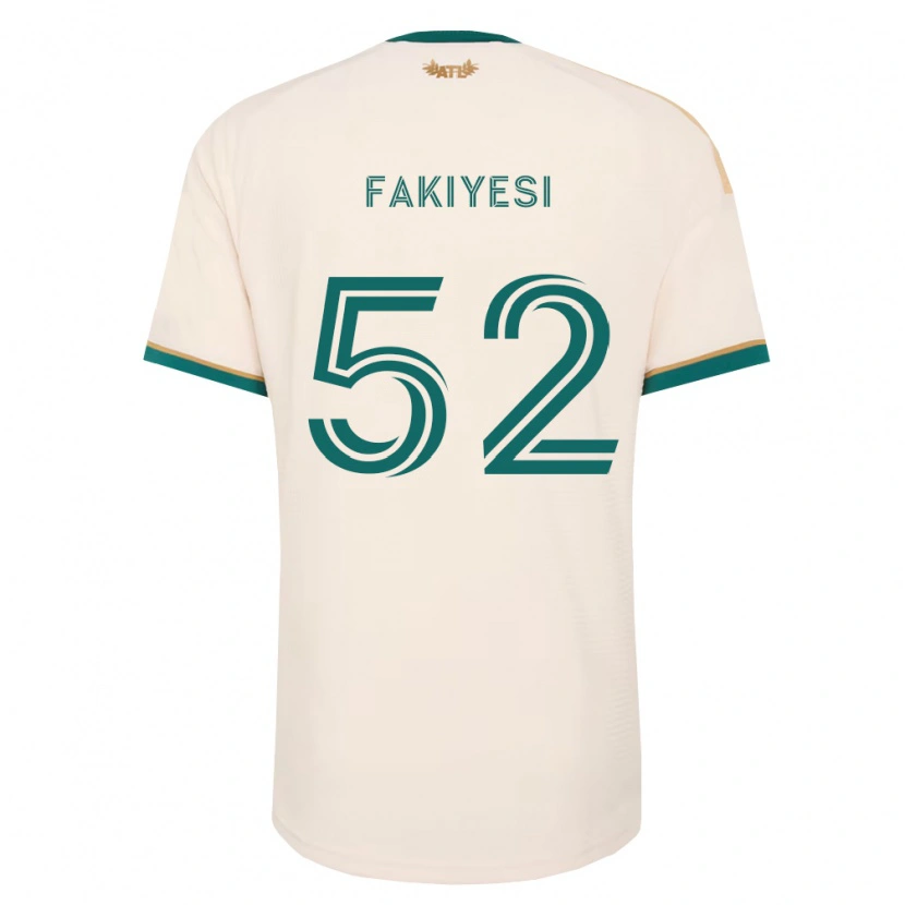 Danxen Donna Maglia Seyi Fakiyesi #52 Verde Champagne Kit Gara Away 2026/27 Maglietta