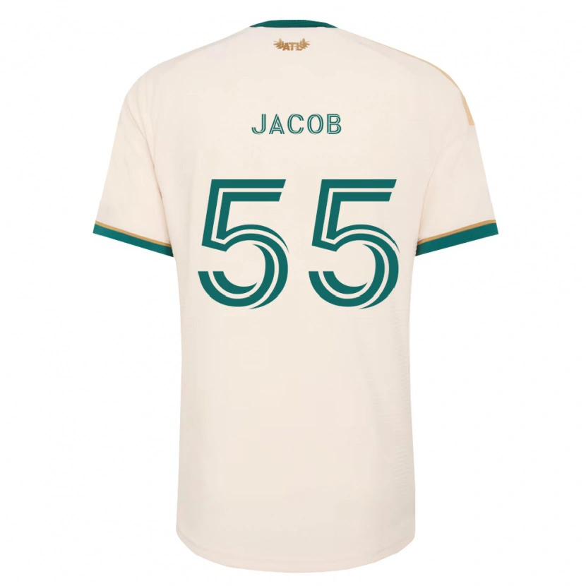 Danxen Donna Maglia Tomás Jacob #55 Verde Champagne Kit Gara Away 2026/27 Maglietta