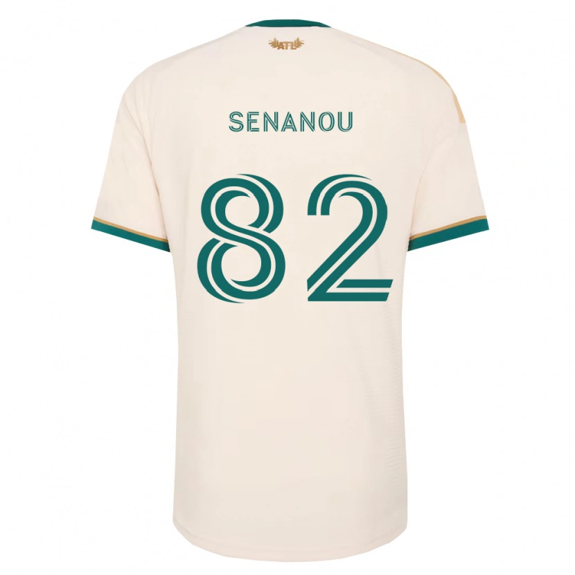 Danxen Donna Maglia Matthew Senanou #82 Verde Champagne Kit Gara Away 2026/27 Maglietta