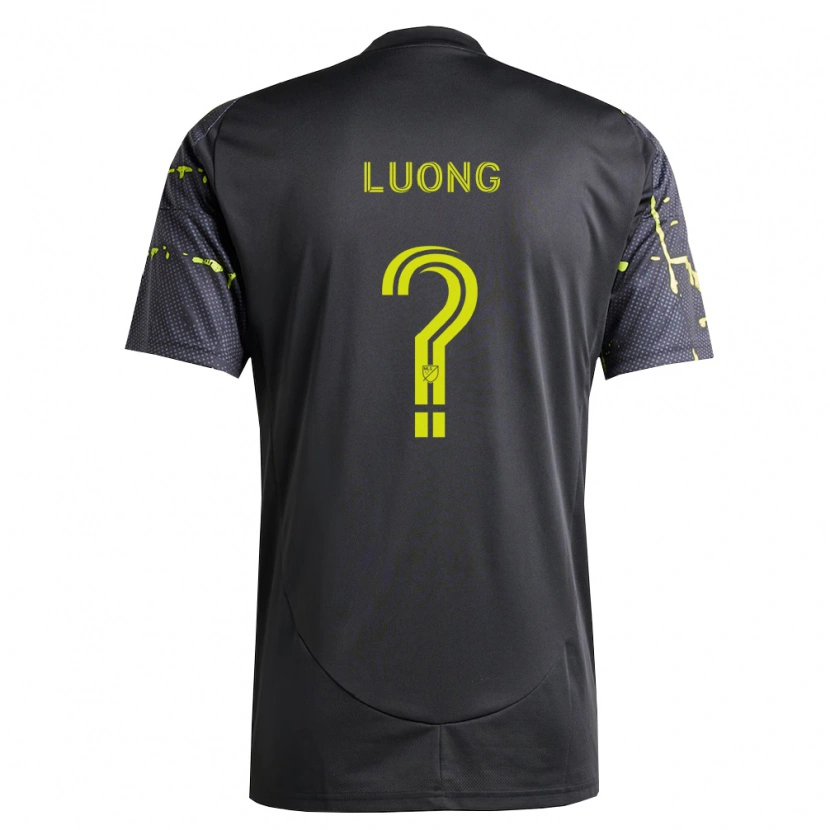 Danxen Donna Maglia Richmond Luong #0 Giallo Fluorescente Nero Kit Gara Away 2026/27 Maglietta
