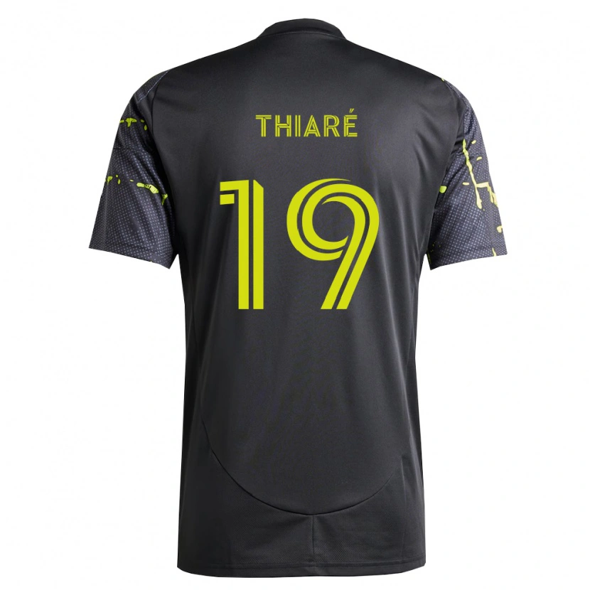 Danxen Donna Maglia Jamal Thiaré #19 Giallo Fluorescente Nero Kit Gara Away 2026/27 Maglietta