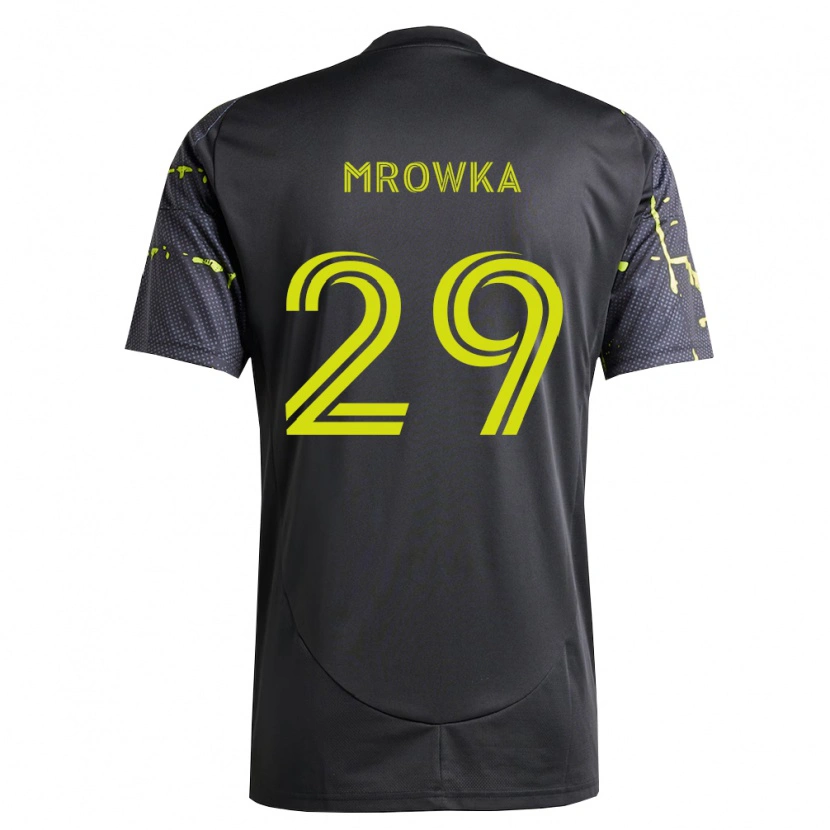 Danxen Donna Maglia Cole Mrowka #29 Giallo Fluorescente Nero Kit Gara Away 2026/27 Maglietta
