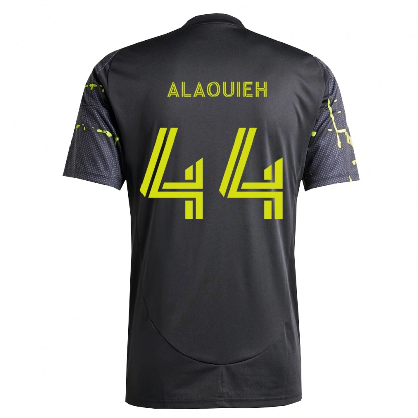 Danxen Donna Maglia Anthony Alaouieh #44 Giallo Fluorescente Nero Kit Gara Away 2026/27 Maglietta
