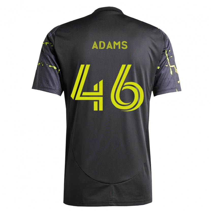 Danxen Donna Maglia Chase Adams #46 Giallo Fluorescente Nero Kit Gara Away 2026/27 Maglietta