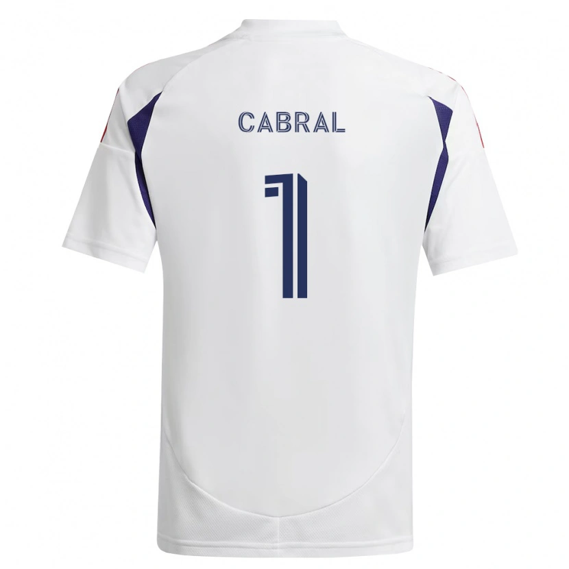 Danxen Donna Maglia Rafael Cabral #1 Blu Reale Rosso Marrone Kit Gara Away 2026/27 Maglietta