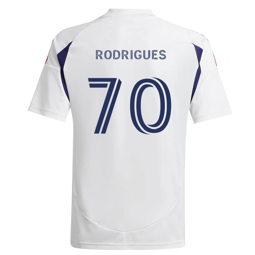 Danxen Donna Maglia Lineker Rodrigues #70 Blu Reale Rosso Marrone Kit Gara Away 2026/27 Maglietta