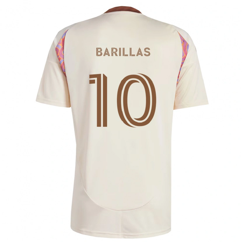 Danxen Donna Maglia Mayson Barillas #10 Rosa Bianco Sporco Kit Gara Away 2026/27 Maglietta