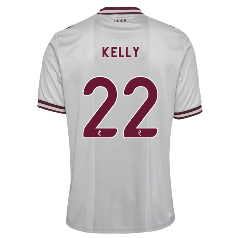 Danxen Donna Maglia Ryan Kelly #22 Borgogna Bianco Kit Gara Away 2026/27 Maglietta
