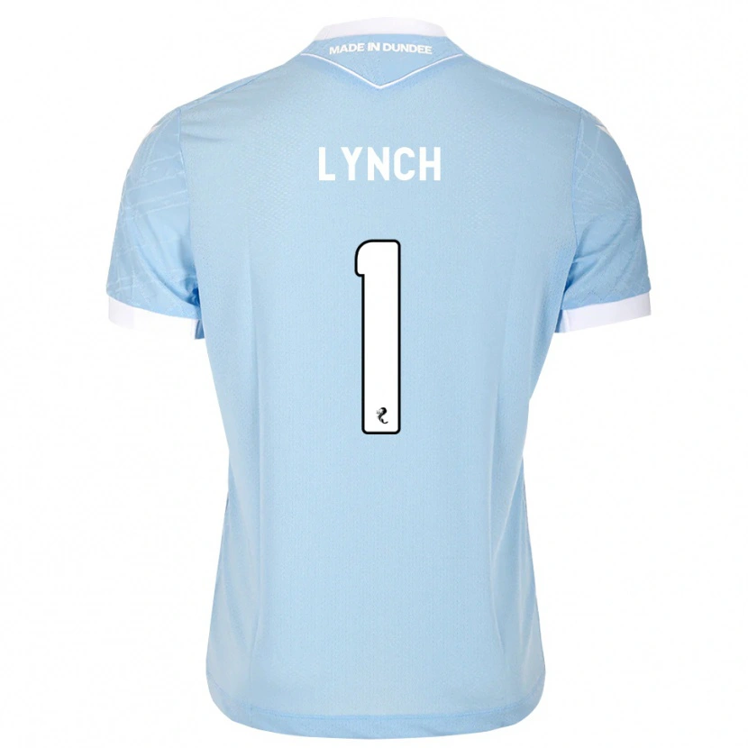 Danxen Donna Maglia Ruaridh Lynch #1 Bianco Cielo Chiaro Kit Gara Away 2026/27 Maglietta