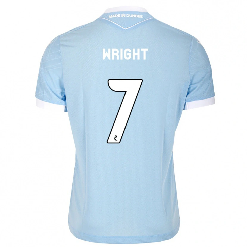 Danxen Donna Maglia Drey Wright #7 Bianco Cielo Chiaro Kit Gara Away 2026/27 Maglietta