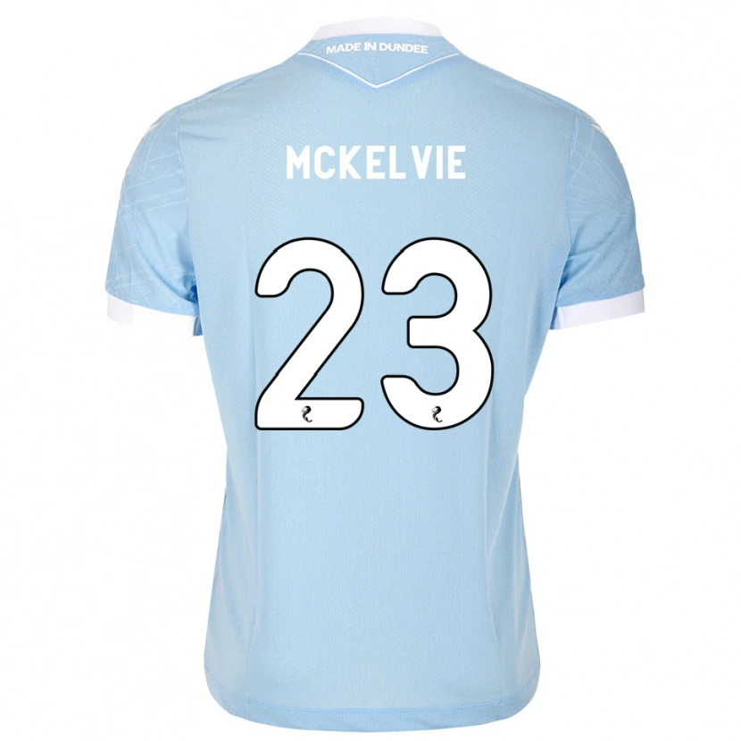 Danxen Donna Maglia Lewis Mckelvie #23 Bianco Cielo Chiaro Kit Gara Away 2026/27 Maglietta