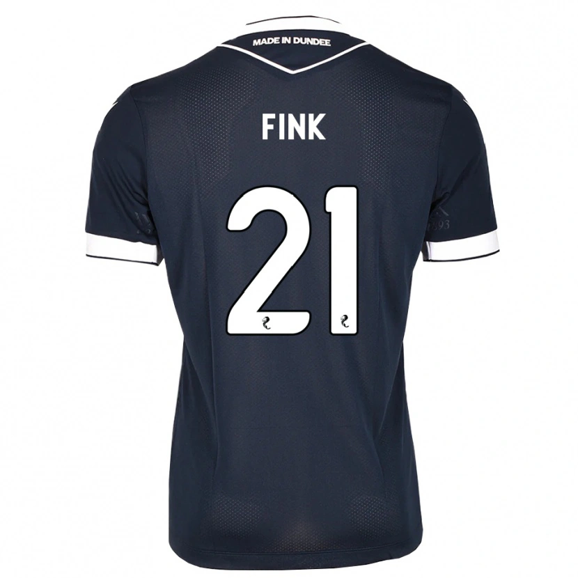 Danxen Donna Maglia Bradley Fink #21 Bianco Blu Mezzanotte Kit Gara Home 2026/27 Maglietta