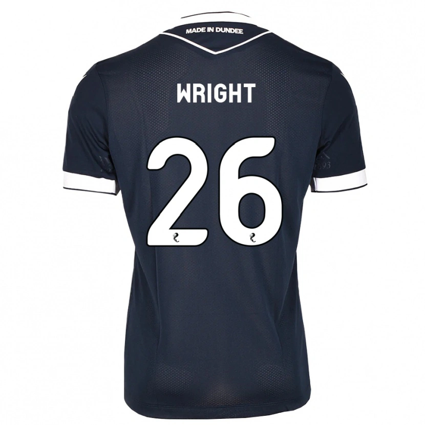 Danxen Donna Maglia Joe Wright #26 Bianco Blu Mezzanotte Kit Gara Home 2026/27 Maglietta