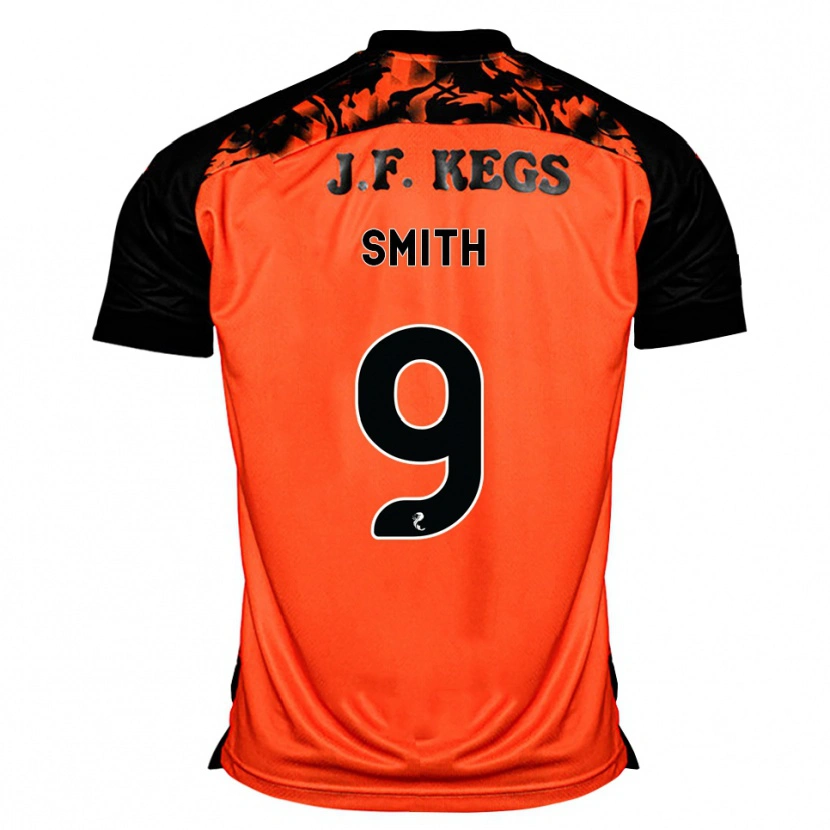 Danxen Bambino Maglia Robyn Smith #9 Arancione Nero Bianco Kit Gara Home 2026/27 Maglietta