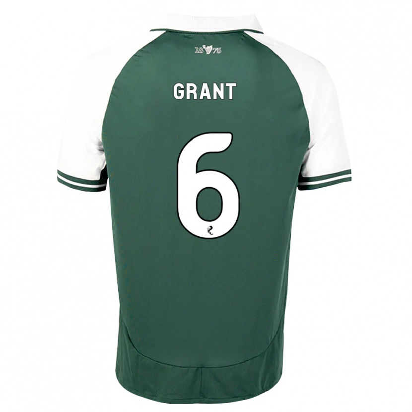 Danxen Bambino Maglia Ciara Grant #6 Bianco Verde Marino Kit Gara Home 2026/27 Maglietta