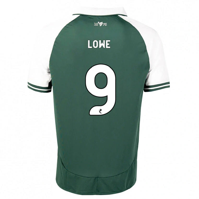 Danxen Bambino Maglia Nathan Lowe #9 Bianco Verde Marino Kit Gara Home 2026/27 Maglietta