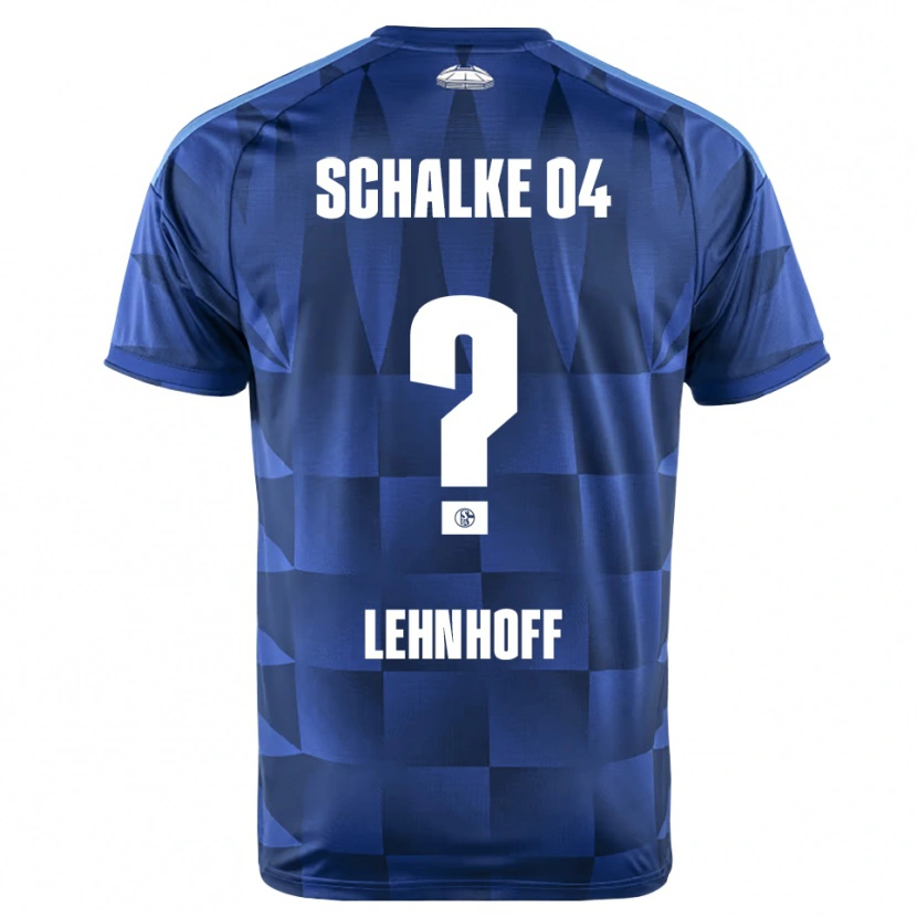 Danxen Bambino Maglia Luca Lehnhoff #0 Blu Scuro Giallo Bianco Kit Gara Home 2026/27 Maglietta