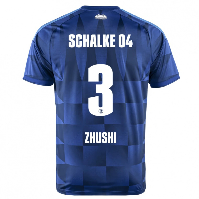 Danxen Bambino Maglia Laurin Zhushi #3 Blu Scuro Giallo Bianco Kit Gara Home 2026/27 Maglietta