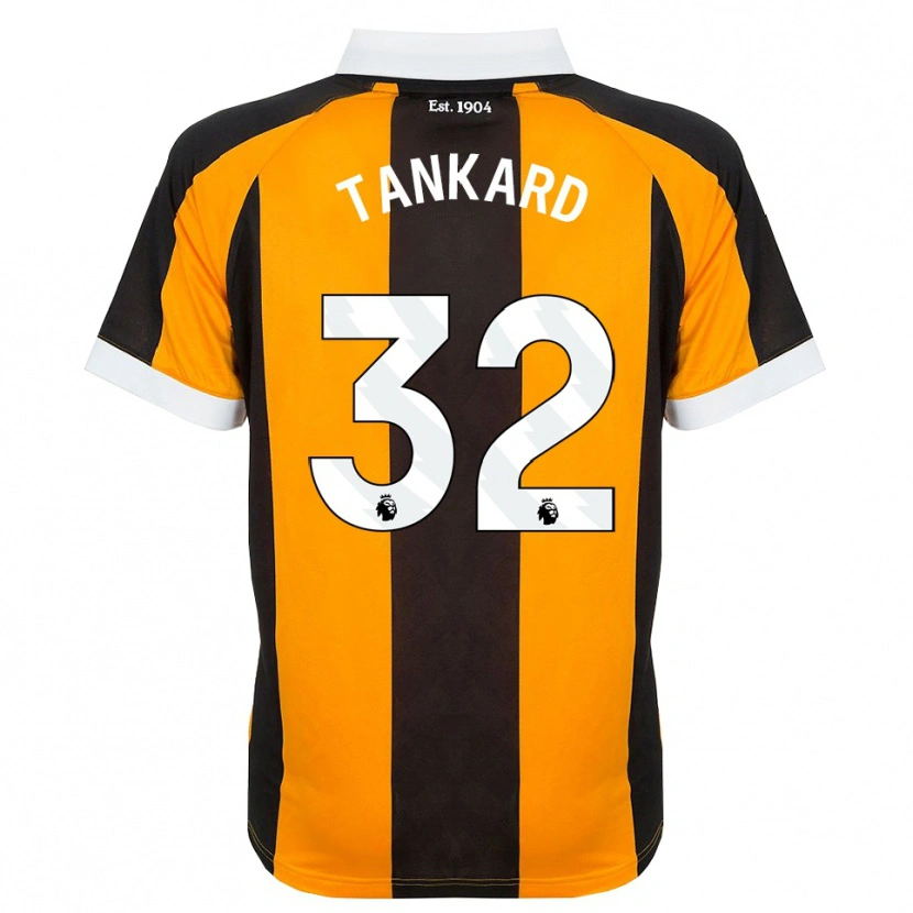 Danxen Bambino Maglia Lily Tankard #32 Arancione Nero Bianco Kit Gara Home 2026/27 Maglietta