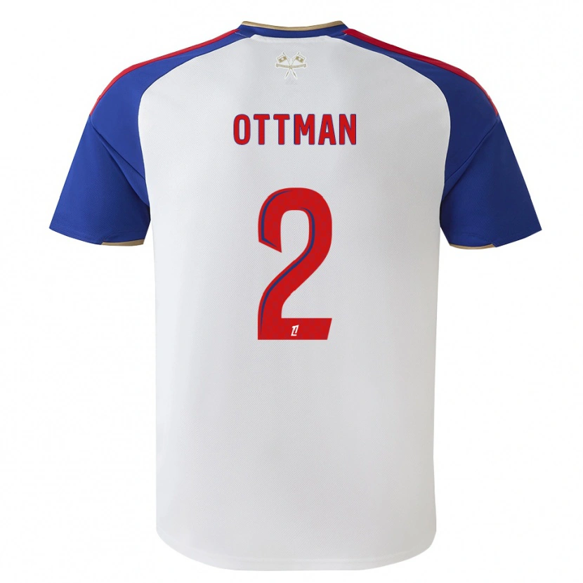 Danxen Bambino Maglia Ottman Katırağ #2 Blu Reale Rosso Bianco Kit Gara Home 2026/27 Maglietta