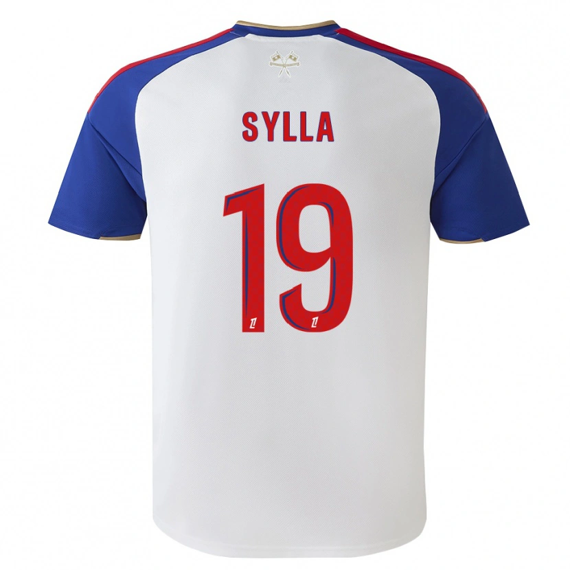 Danxen Bambino Maglia Kysha Sylla #19 Blu Reale Rosso Bianco Kit Gara Home 2026/27 Maglietta