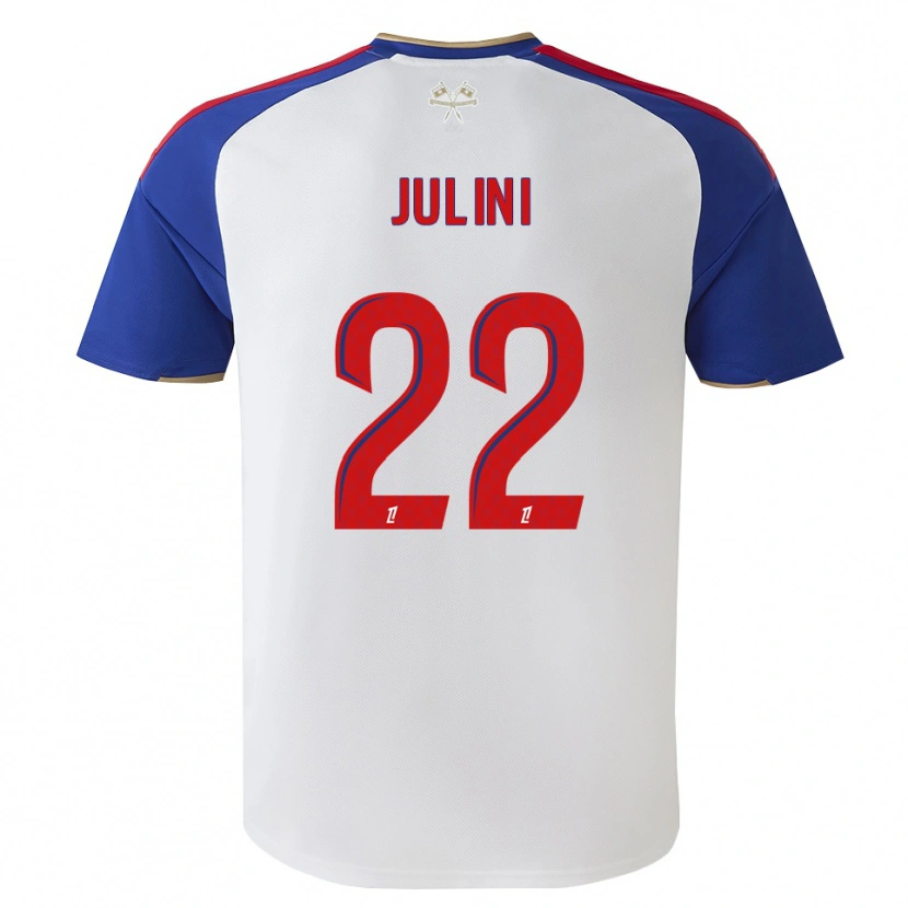 Danxen Bambino Maglia Sally Julini #22 Blu Reale Rosso Bianco Kit Gara Home 2026/27 Maglietta
