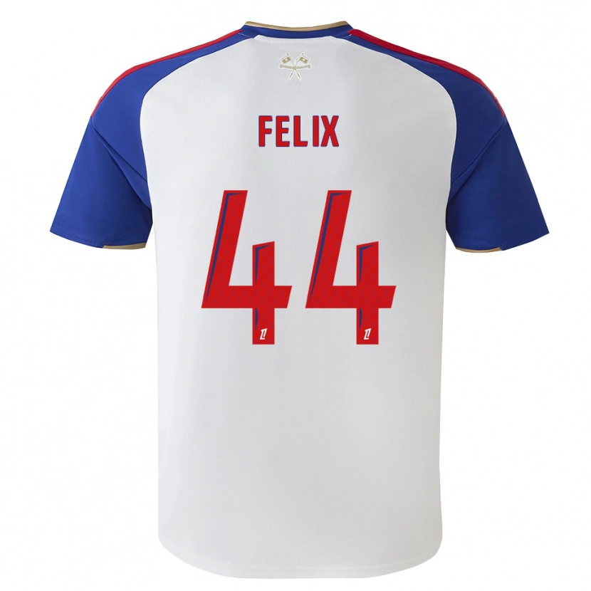 Danxen Bambino Maglia Marley Felix #44 Blu Reale Rosso Bianco Kit Gara Home 2026/27 Maglietta