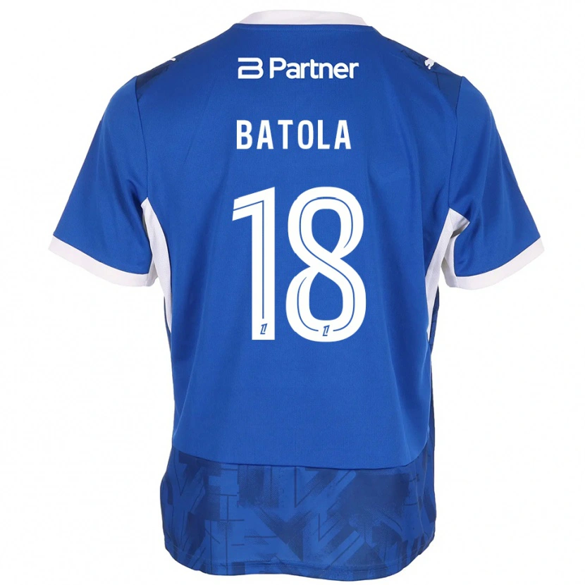 Danxen Bambino Maglia Christ Batola #18 Blu Medio Bianco Kit Gara Home 2026/27 Maglietta