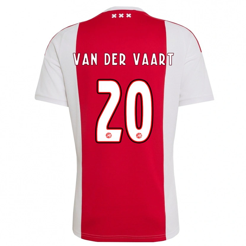 Danxen Bambino Maglia Damian Van Der Vaart #20 Rosso Bianco Giallo Kit Gara Home 2026/27 Maglietta