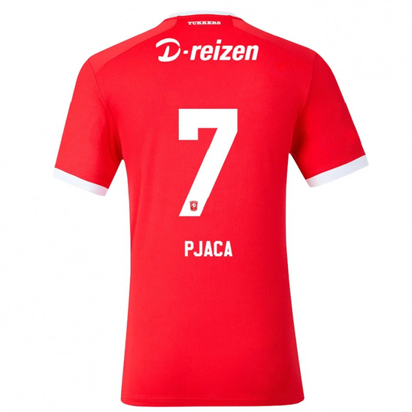 Danxen Bambino Maglia Marko Pjaca #7 Rosso Bianco Kit Gara Home 2026/27 Maglietta