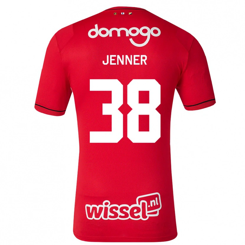 Danxen Bambino Maglia Ivar Jenner #38 Rosso Bianco Nero Kit Gara Home 2026/27 Maglietta