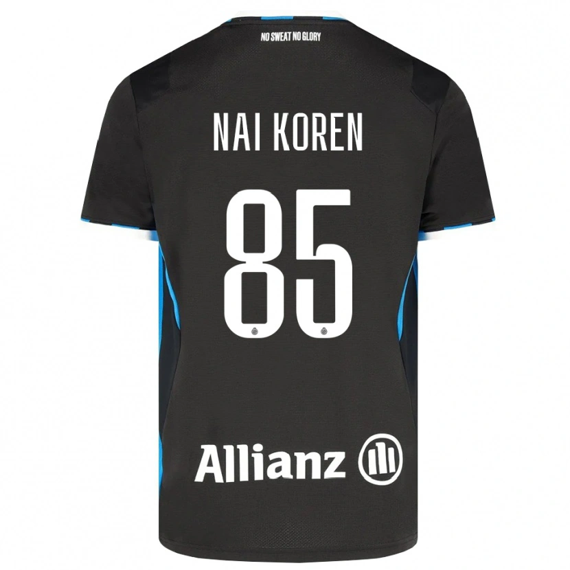 Danxen Bambino Maglia Tian Nai Koren #85 Nero Rosso Blu Kit Gara Home 2026/27 Maglietta
