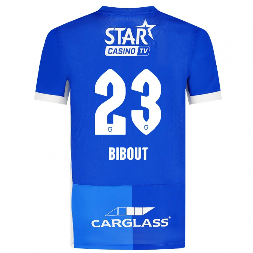 Danxen Bambino Maglia Aaron Bibout #23 Blu Medio Blu Reale Bianco Kit Gara Home 2026/27 Maglietta