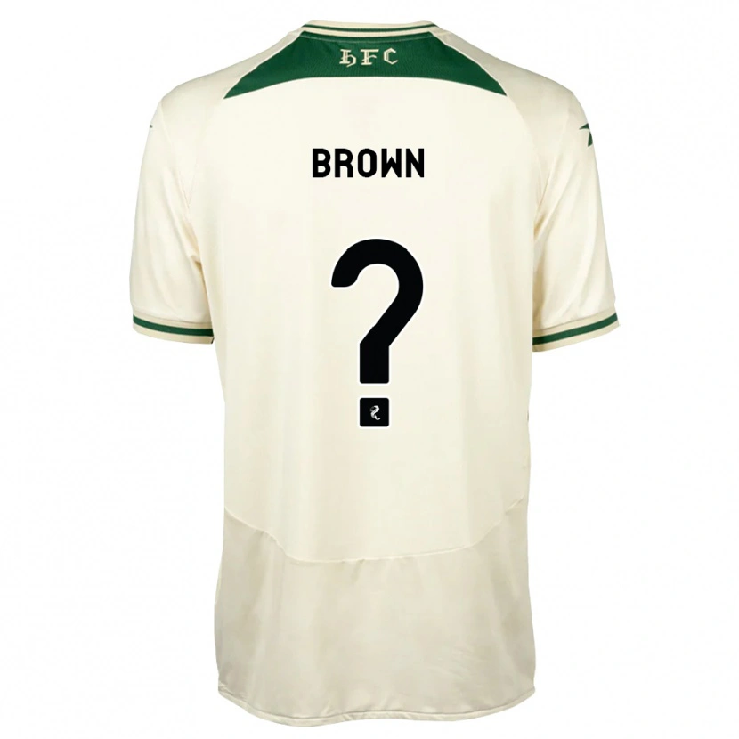 Danxen Bambino Maglia Fraser Brown #0 Verde Foresta Bianco Kit Gara Away 2026/27 Maglietta
