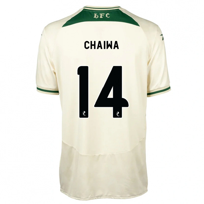 Danxen Bambino Maglia Miguel Chaiwa #14 Verde Foresta Bianco Kit Gara Away 2026/27 Maglietta