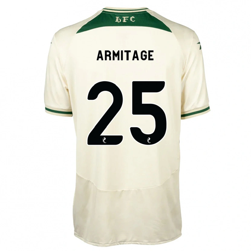 Danxen Bambino Maglia Rowena Armitage #25 Verde Foresta Bianco Kit Gara Away 2026/27 Maglietta