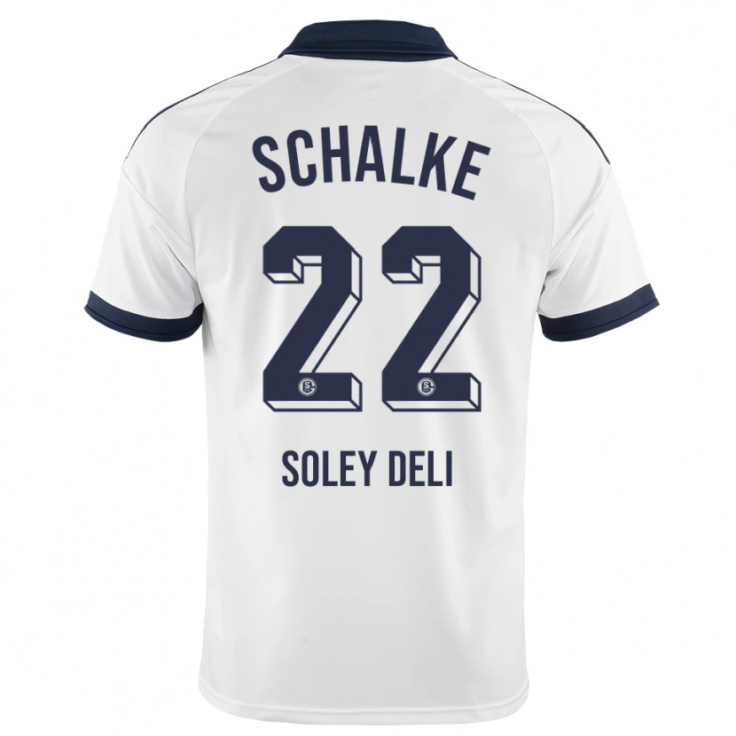 Danxen Bambino Maglia Dilara Soley Deli #22 Bianco Nero Kit Gara Away 2026/27 Maglietta