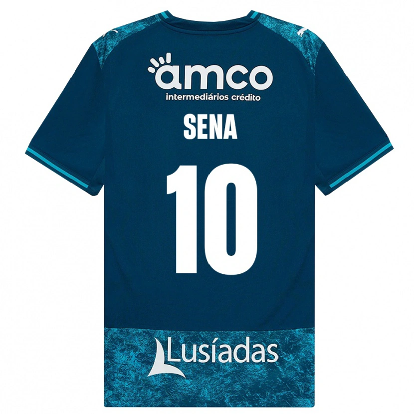 Danxen Bambino Maglia Taty Sena #10 Grigioardesiascuro Verdeacqua Kit Gara Away 2026/27 Maglietta