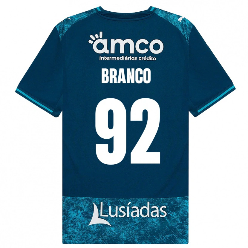 Danxen Bambino Maglia António Gil #92 Grigioardesiascuro Verdeacqua Kit Gara Away 2026/27 Maglietta